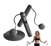 Corde à sauter sans fil | Corde à sauter réglable, Jump Trainer, Portable Fitness Tool pour la maison, Voyage, Gym, Compétition
