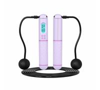 Corde à sauter sans fil digital Onamaste Violet TU