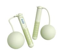 Corde a Sauter Scolaire Équipement D'exercice De Forme Physique Corde À Sauter Comptage Combustion Graisse Sans Fil Usage Domestique Entraînement(Grün)