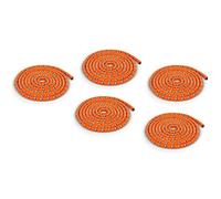 Corde à sauter - Set de 5 - Corde a sauter sport - 3 m de longueur - Orange