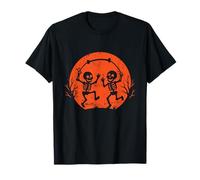 Corde à Sauter Squelette Lune Halloween T-Shirt