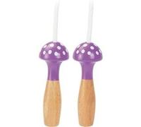 CORDE À SAUTER VIOLETTE BICOLORE À POIS G