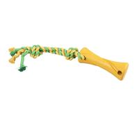 Corde à tirer avec haltère Duvoplus Rubrop Jaune 46,5x9x6 cm
