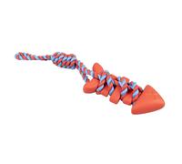Corde à tirer avec poisson Duvoplus Rubrop Rouge 43x9,5x6 cm