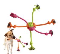 Corde À Tirer De Guerre - Cordes Pour Chiens De 3,35 X 4,33 X 2,56 Pouces, Jouet À Mâcher Pour L'ennui | Fournitures Pour Animaux De Compagnie, Enrichissement Interactif, Pour Le Nettoyage Des Dents,