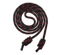 Corde à Tressée Noire en Polyester pour Entraînement Intensif | Mouvement Fluide, Poignées Antidérapantes, Segments Tissés , Usage Intérieur, pour Hommes et Femmes