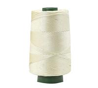Corde à tresser en coton et lin, fil à tricoter de 2mm d ' épaisseur, pour tissage artisanal, à main, chapeau, chaussure, décoration de la maison, laine de soie