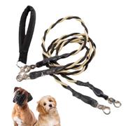 Corde à Tresser pour Grand Chien | Longue Laisse Double Mèche à Forte Traction - Accessoires pour Animaux Robuste Confortable et Solide pour Parc Entraînement Plage Promenades avec Sécurité Améliorée