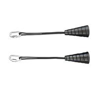 Corde à triceps - 2 cordes de traction coniques en spirale pour triceps, corde de traction pour triceps | Attaches de machine d'exercice Système de poulie Fixation pour barre droite