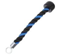 Corde à Triceps à Prise Simple, Nylon Renforcé, pour Épaules et Dos | Accessoire de Gym, Rotation Fluide, Embouts Antidérapants, Usage Maison, Tirage Sportif, Fibre de Verre