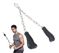 Corde à triceps | Attache de corde à triceps pour machine à câble - Poignée d'exercice à tirer pour le haut du corps, accessoires de gym longs pour fitness, entraînement et entraînement