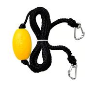 Corde accessoire pour kayak avec marqueur de flotteur, clips à crochet, aide à la connexion rapide, voyages à pagaie autour des arrêts partagés du front de mer, ligne de remorquage de canoë, de pagaie