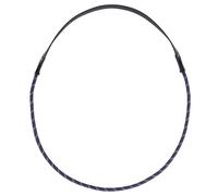Corde au cou en cuir pour cheval QHP Bleu Cob