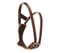 Corde au cou pour cheval en nylon + mousqueton Weaver Marron L