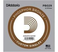 Corde au détail Guitare acoustique D'Addario Filée Phosphore Bronze 029 - PB029