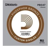 Corde au détail Guitare acoustique D'Addario Filée Phosphore Bronze 047 - PB047
