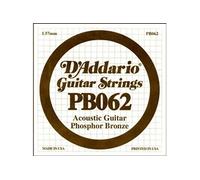 Corde au détail Guitare acoustique Filée Phosphore Bronze 062 - PB062