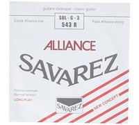 Corde au détail guitare classique - Savarez 543R Alliance rouge - Sol tirant normal