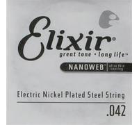 Corde au détail guitare électrique Elixir Nanoweb 042