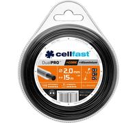 Corde Cellfast pour tondeuses à gazon avec âme Dual PRO™ et particules d'aluminium - profil rond 2.0 mm 15 m