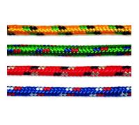 Chapuis - Corde Polypropylène / Polyester Tressée - Matière Synthétique - Diamètre 9 mm - Longueur 7,5 m - pour les Loisirs et le Jardinage - Coloris Assortis