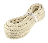 Corde Cordage en chanvre synthétique 30mm 30m toronné Catégorie A