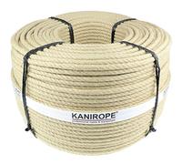 Corde Cordage en chanvre synthétique 6mm 220m toronné Catégorie A