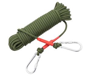 Corde D’Escalade en Nylon | Corde De Sécurité en Nylon 5m pour Travail Et Tirage,Équipement Outdoor Polyvalent pour Travail, Protection, Survie, Secours, Alpinisme, Parachutisme et Escalade Statique
