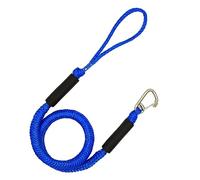 Corde d'amarrage élastique pour bateaux avec boucles de 1,2 m - Corde d'amarrage élastique pour bateau - Attaches de quai C de type C