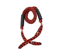 Corde d'ancrage, Corde d'amarrage for bateau, ligne de quai élastique extensible, corde d'ancrage, corde élastique, flotteur, accessoires marins de pêche,Multi-usages(Red and black ripple)