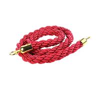 Corde d'arrêt - 1,5 m - Accessoire de sécurité d'accès torsadé - Corde de clôture de sécurité - Pour le personnel de sécurité, le commerce au détail, l'hôtel, le restaurant, le musée, la banque, les