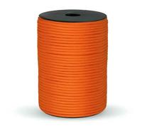 Corde d'arrimage, Corde de survie paracorde à 9 âmes 4 mm, 550 lb, multicolore, 50 100 m(Orange,50M)