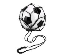 Corde de ballon d'entraînement de coup de pied de football - Sac en filet de ballon en nylon, rangement de football en maille avec cordon de serrage, support de footbal de sport polyvalent | Aide à l