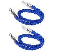 Corde de barrière Cordes torsadées Braided Hemp Barrier Rope For Crowd Control Multicolor 1-3M(Blu,3M)