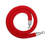 Corde de barrière de file d'attente - Cordon de poteau VIP de 1 à 3 m pour le contrôle des foules d'événements, ceinture de barrière durable pour une gestion efficace des files d'attente, idéale pour