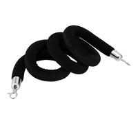 Corde de barrière en velours, ceinture de barrière de file d'attente, corde en velours pour suspension de poteau, séparateur de file d'attente d'entrée de bar de restaurant avec cordon en mousse