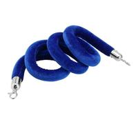 Corde de barrière en velours, ceinture de barrière de file d'attente, corde en velours pour suspension de poteau, séparateur de file d'attente d'entrée de bar de restaurant avec cordon en mousse