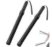 Corde de bataille, 2pcs Cordes de bataille pour gymnase à domicile, cordes de bataille pondérées sans cordure, corde d'exercice noire portable professionnel pour entraînement de la force de gymnase à