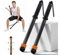 Corde de Bataille sans Corde, Cordes de Combat sans Fil avec Poignées Lestées, Équipement de Musculation Portable pour Fitness à Domicile, Entraînement Cardio et HIIT, Hommes et Femmes (Black)