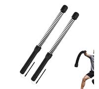 Corde De Bataille Sans Fil - Ropes De Fitness | 2 Pièces Courtes Cordes D'entraînement Sans Glissement, Pièces Sportives Sans Nœuds Pour Les Programmes De Perte De Poids, L'entraînement À Domicile Et