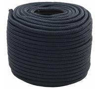 Corde de bateau tressée en bobine Polyester 14 mm x 50 m