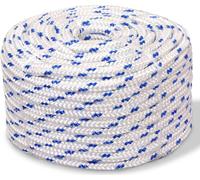 Corde de bateau polypropylène 10 mm 250 m blanc