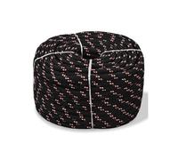 vidaXL Corde de bateau Polypropylène 12 mm 250 m Noir