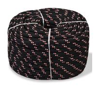 Corde de bateau Polypropylène 14 mm 50 m Noir