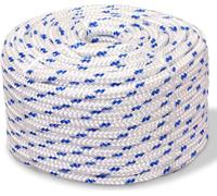 Corde de bateau polypropylène 16 mm 50 m blanc