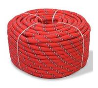 Corde de bateau Polypropylène 8 mm 100 m Rouge Rouge G