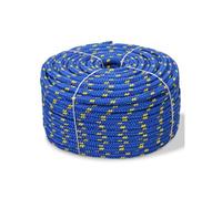 Corde de bateau Polypropylène 8 mm 500 m Bleu