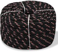 Corde de bateau polypropylène 8 mm 500 m noir