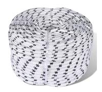 Corde de bateau tressée Polyester 6 mm 250 m Blanc