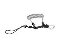 Corde De Bobine Lanière Plongée Sécurité Plongée Avec Boucles À Dégagement Rapide Corde À Ressort Pour Accessoires Lampe Poche Boîtier Sous-marin